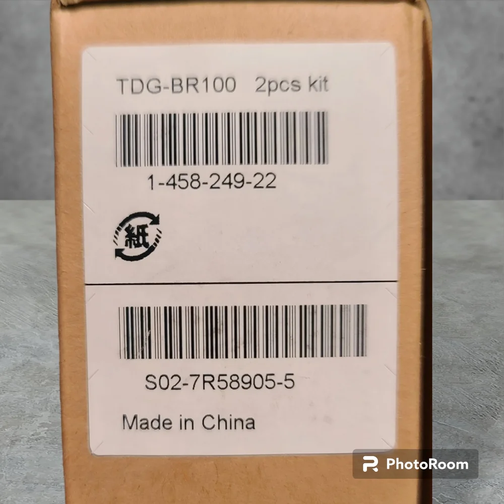 Sony TDG-BR100 3D Glasses (x2) NIB Tag has not been pulled from batteries yet